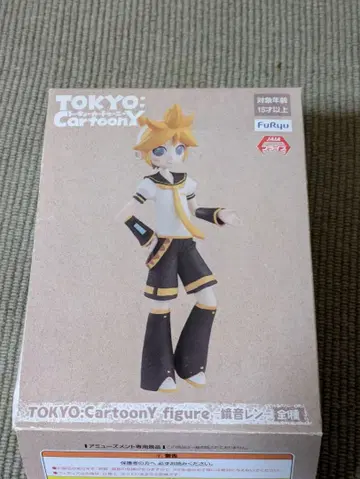 카가미네 렌 피규어 TOKYO CartoonY 내부 가방 미개봉