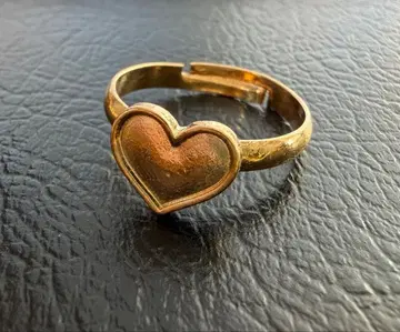 아쉬페프랑스 하트형 골드 컬러링 14호