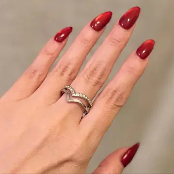 아쉬페프랑스 웨이브 디자인 실버 컬러링 세트 14~15호