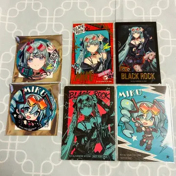 돈키 하츠네 미쿠 캔뱃지 폴라로이드 특전 카드