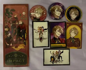 니지산지 IMPACT 후라 소토 캔뱃지 폴라로이드풍 카드