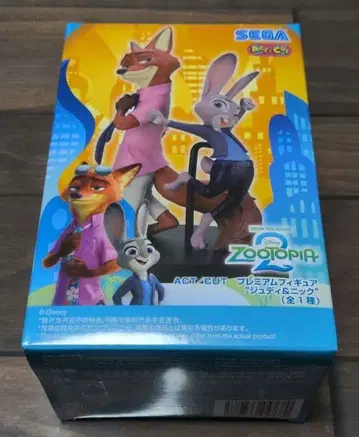 주토피아의 프리미엄 피규어 주디 & 닉