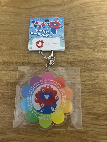 EXPO 2025 아크릴 키링 미야쿠미야쿠 레인보우 플라워