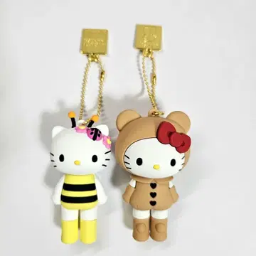 헬로키티전 시크릿 마스코트 참 벌 곰 수트