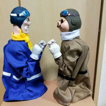 스튜디오 지브리 붉은 돼지 펀칭 퍼펫 피규어 포르코 카르치스 GBL