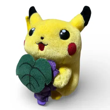 피카츄 봉제 인형 포도 포함 포켓몬 높이 15cm