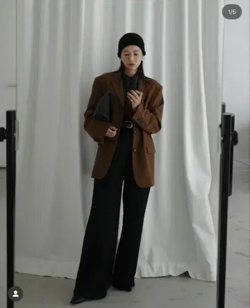 CLANE 오버 테일러드 재킷