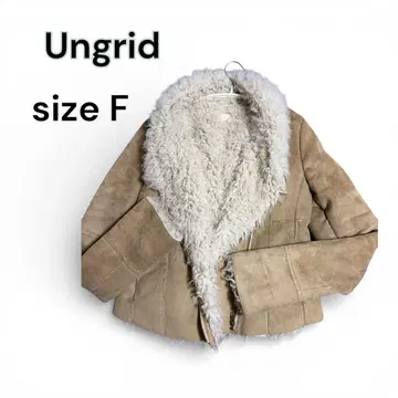 Ungrid 페이크 무스탕 자켓