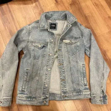 ZARA 라이트 블루 데님 자켓 S