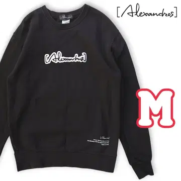 알렉산드로스 [ALEXANDROS] 공식 셔닐 로고 맨투맨