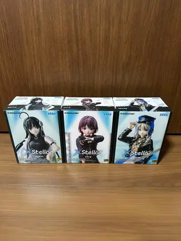 SEGA XStellor 걸즈밴드 클라이 피규어 3체 세트