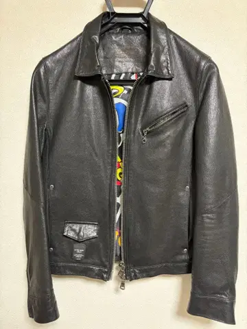 OF THE NEIGE STYLE 라무 가죽 자켓