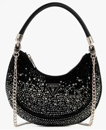 GUESS ZALINA SMALL HOBO 블랙