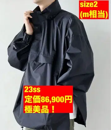 HYKE 나일론 마운틴 후드티 사이즈 2