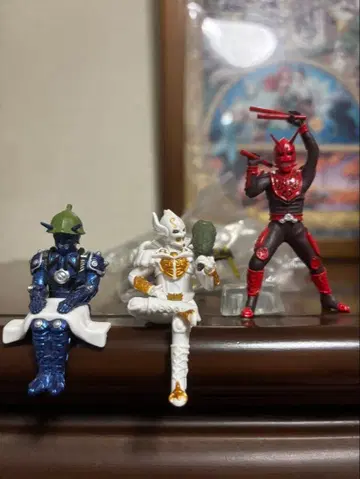 가면라이더 덴오 이매진 가챠 덕질 사우나 4종