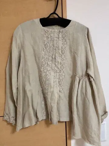 네스트로브 nest Robe 레이스 부착 블라우스