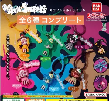 VIRUSWEETS 컬러풀 멀티 참 컴플리트 전 6종