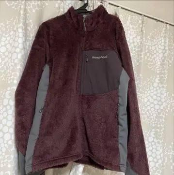 몽벨 클리마 에어 플리스 자켓 와인 레드 L 몽벨