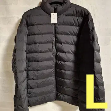 유니클로 퍼프 테크 자켓 L 유니클로 블랙 다운