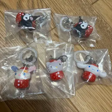 딸기 메지루시 액세서리 5세트