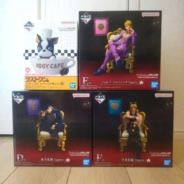 죠죠 피규어 제일복권 4세트