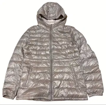 UNIQLO 유니클로 울트라 라이트 다운 자켓 후디 베이지 계열