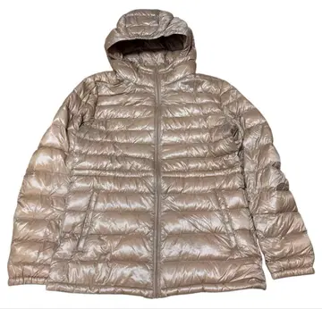 UNIQLO 유니클로 울트라 라이트 다운 자켓 후디 베이지