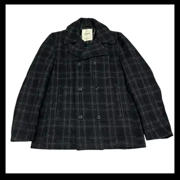 HARVARD 체크 더블 코트