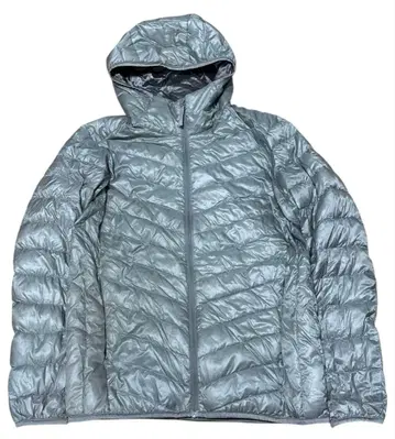유니클로 울트라 라이트 다운 자켓 후디 그레이