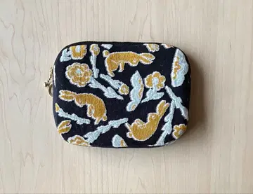 얇은 타입 라운드 파우치 (D링 부착)