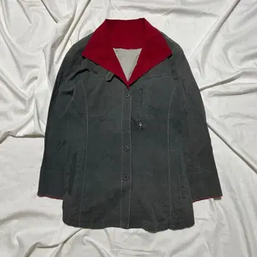 vintage 커버올 계열 자켓 봄/가을 라이트 아우터 레트로