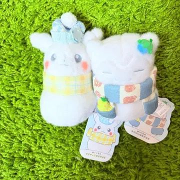 포켓몬 눈사람 봉제 인형 카비곤 & 피카츄 2점
