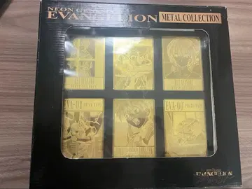 에반게리온 메탈 컬렉션 골드 플레이트 레어