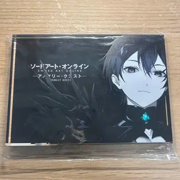 소드 아트 온라인 아노마리 퀘스트 아크릴 블록 키리토