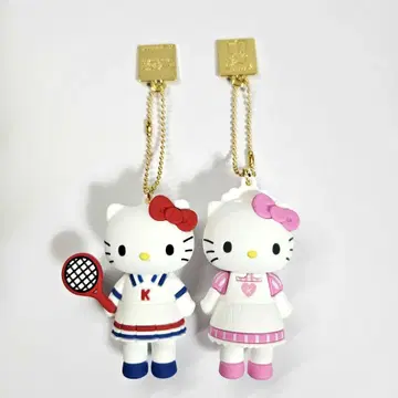 헬로키티전 시크릿 마스코트 참 테니스 웨이터