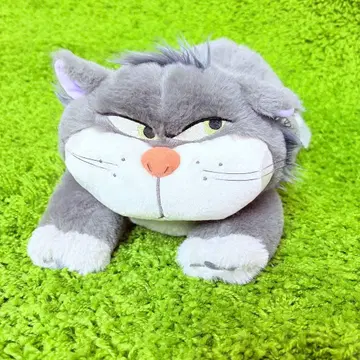 루시퍼 봉제 인형 쿠션 CAT DAY 디즈니 스토어