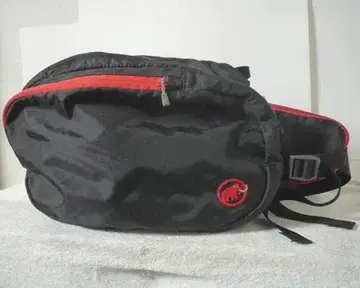 고품질 마무트 MAMMUT 나일론 블랙 허리 바디 백