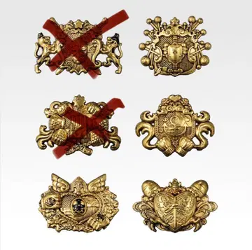 [ 4개 세트 ] 제일복권 죠죠 월드 H상 핀즈 컬렉션