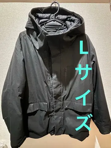 UNIQLO 블랙 하이브리드 다운 파카