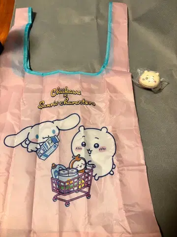 치이카와 (먼작귀) 에코백과 마스코트 세트