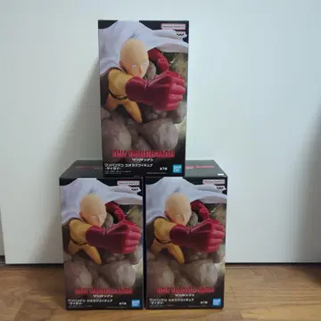 원펀맨 디오라마 피규어 - 사이타마 - 피규어 3체 세트