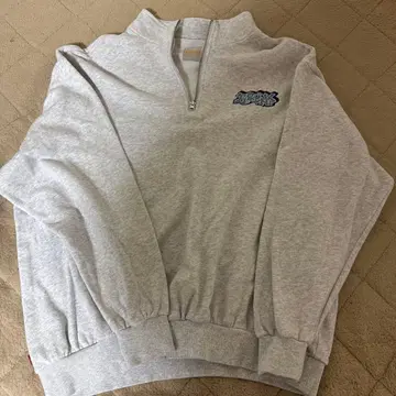 BRINK 그레이 맨투맨 트레이닝복