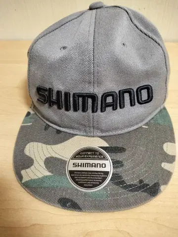 시마노 SHIMANO 그레이 카모플라쥬 캡 카모플라주 레어 컬러