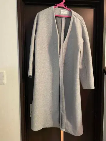 Samansa Mos2 그레이 롱 코트