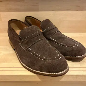 나노 유니버스 이탈리아 가죽 스웨이드 로퍼 26cm