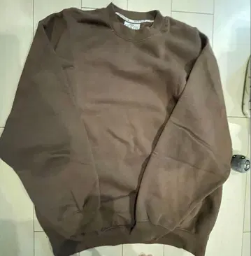 PRO CLUB 헤비 웨이트 맨투맨 XL 브라운