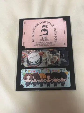 SixTONES MILESixTONES 투어 스티커