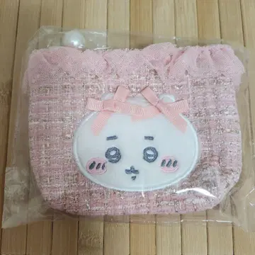 오늘 한정 가격 트위드 티슈 파우치 치이카와 리본 화장품 치이카와