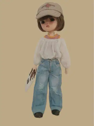 네오 브라이스 옷 갈아입기 의류 캐주얼 데님 팬츠