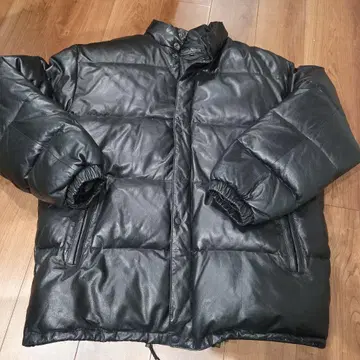 Wind Armor 올 가죽 다운 자켓 소가죽 4L 빅 사이즈